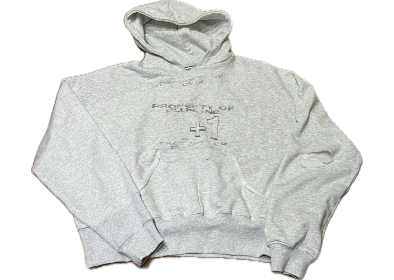 Plus One Capsule 1 Grey Hoodie