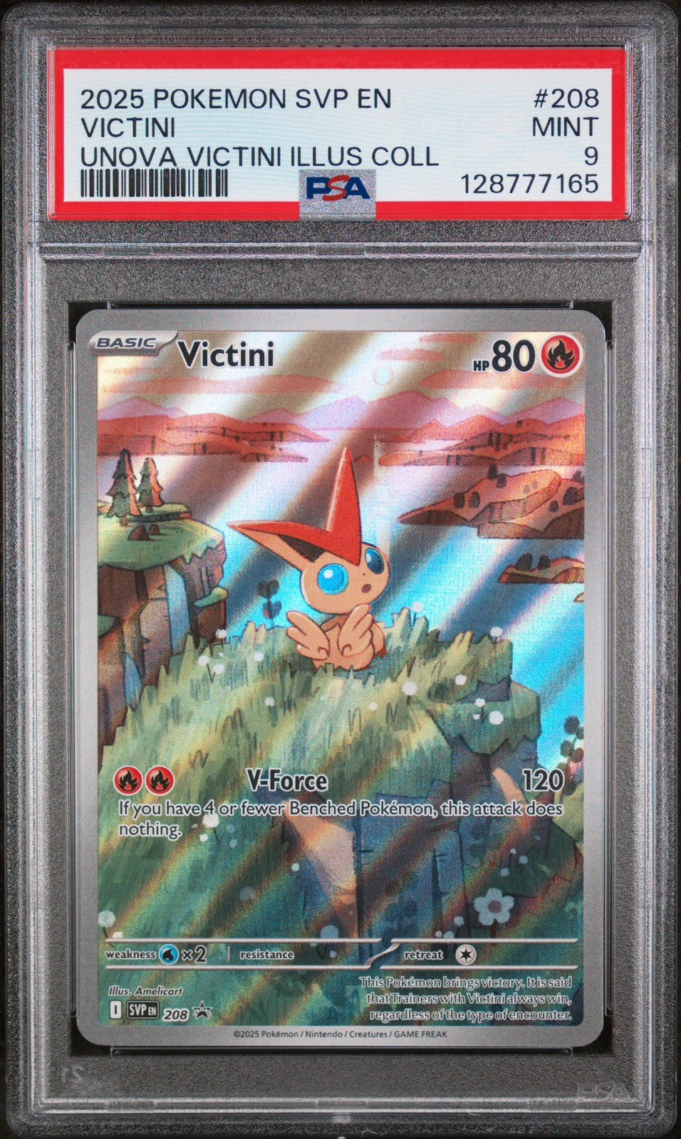Victini - 208 - (PSA GRADED 9) - SV: Scarlet & Violet Promo Cards (SVP)