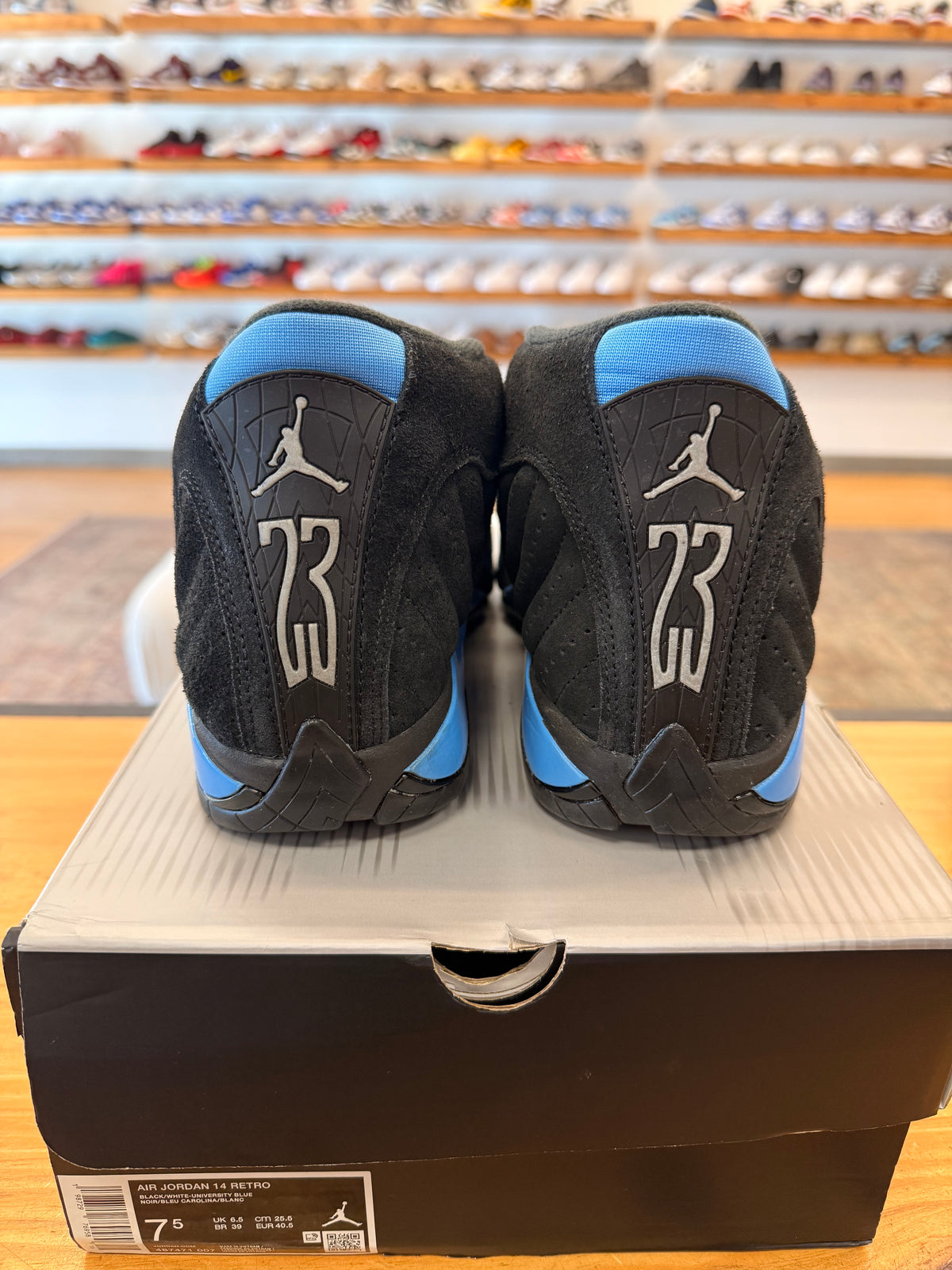 Jordan 14 Retro Black University Blue (2026)