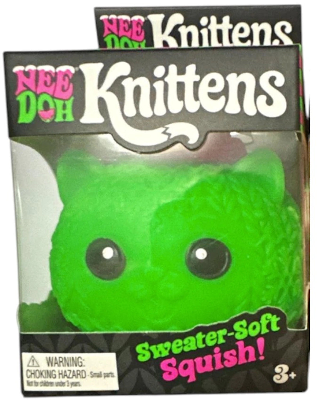 NeeDoh Knittens Squishy Fidget Toy Green