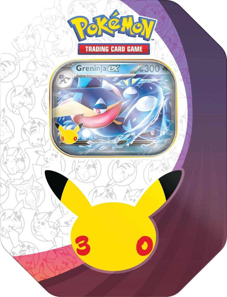 2026 Pokémon Mega Evolution 30th Celebration Greninja ex Tin
