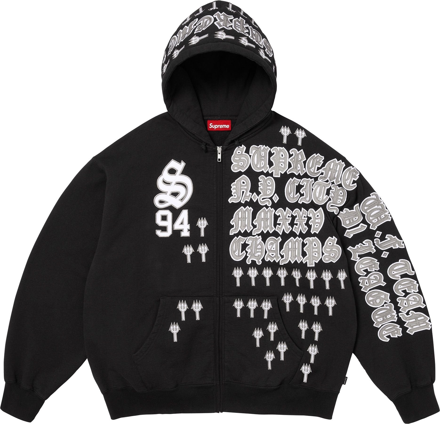 Supreme League Champs Sweatsuit Black