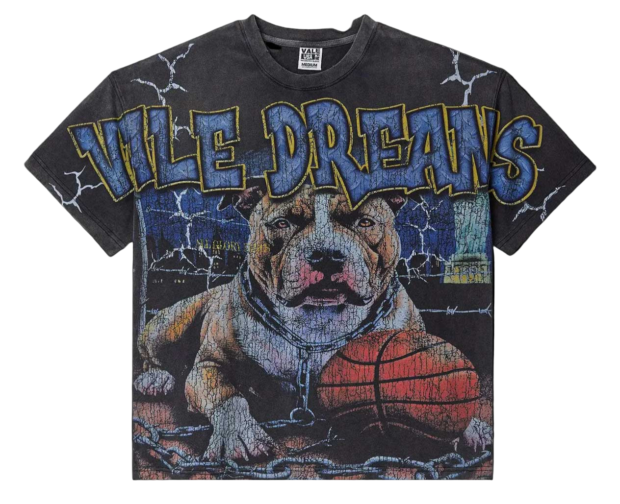 Vale Forever Guard Dog Big Tee Black