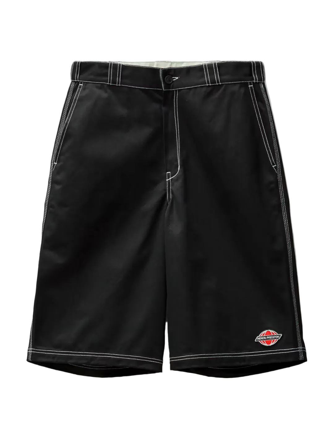 Heron Preston Topstitch Canvas Shorts