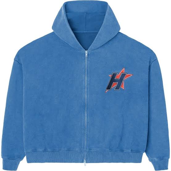 HMDD H-Star Zip Up "Blue"