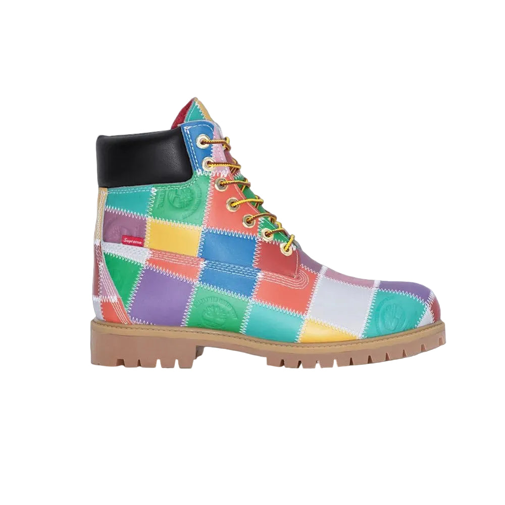 Supreme X 6 Inch Premium Waterproof Boot Patchwork Multi Color