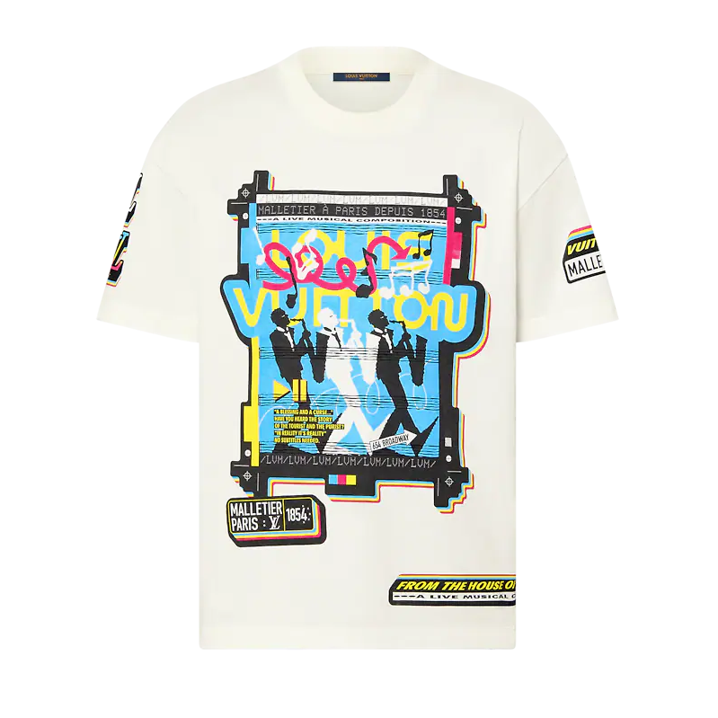 Louis Vuitton Jazz Flyers SS T-Shirt