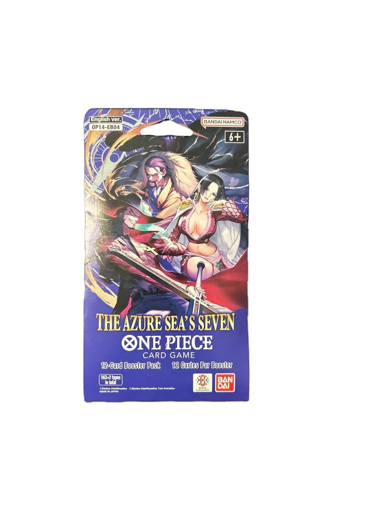 One Piece TCG: The Azure Sea's Seven Sleeved Booster OP-14 English
