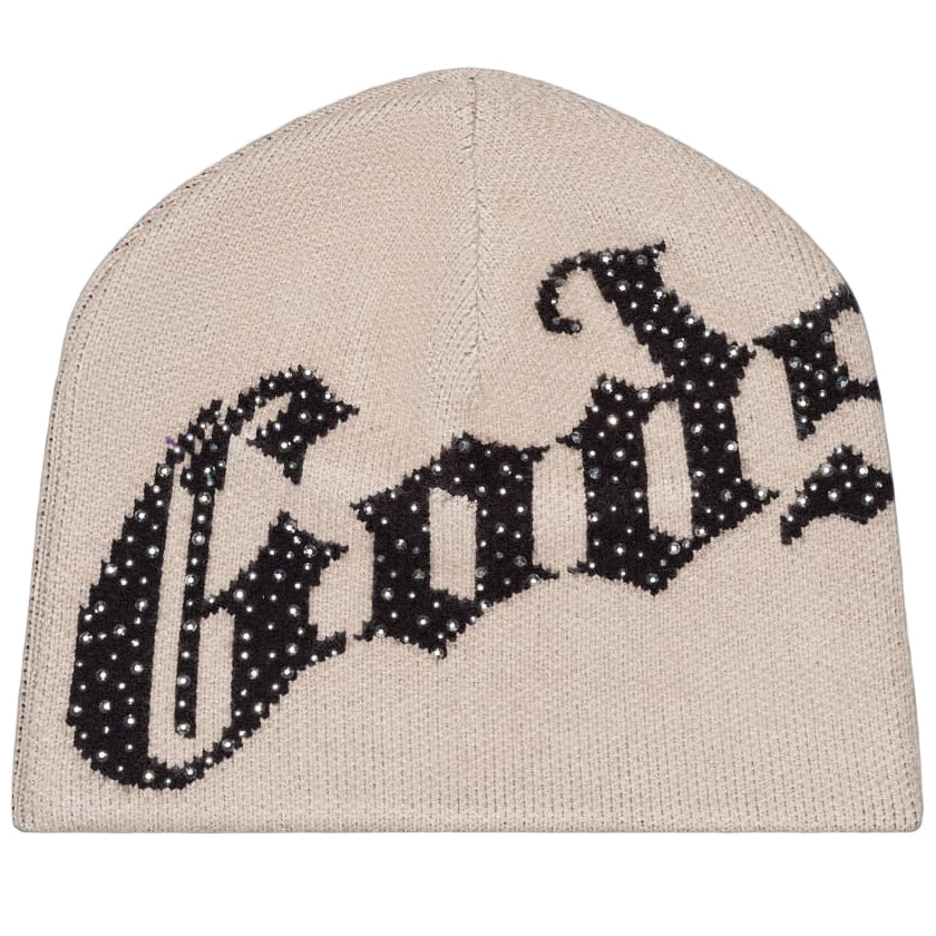 Godspeed OG Logo Studded Beanie Bone