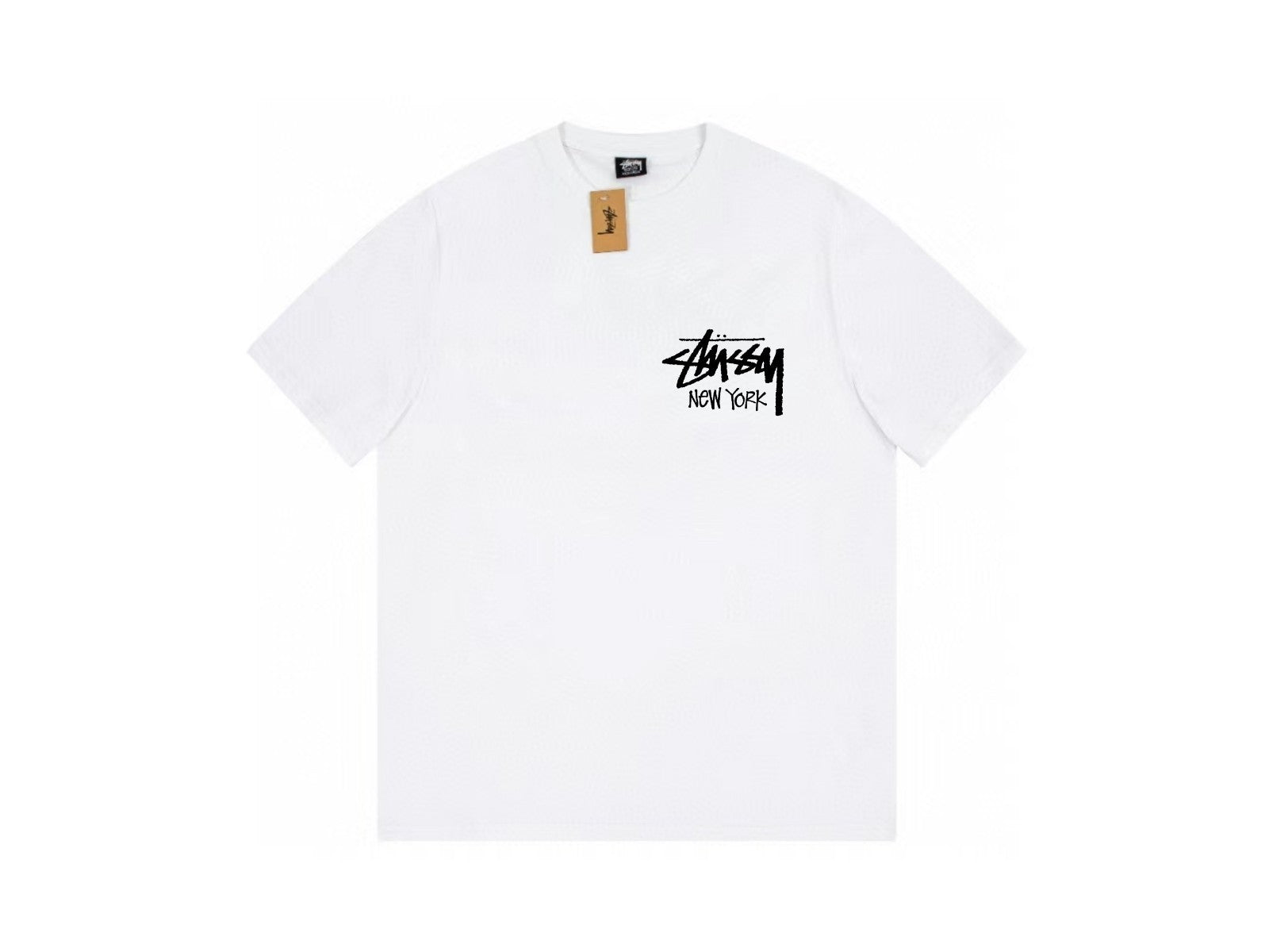 Stussy Stock New York Tee White