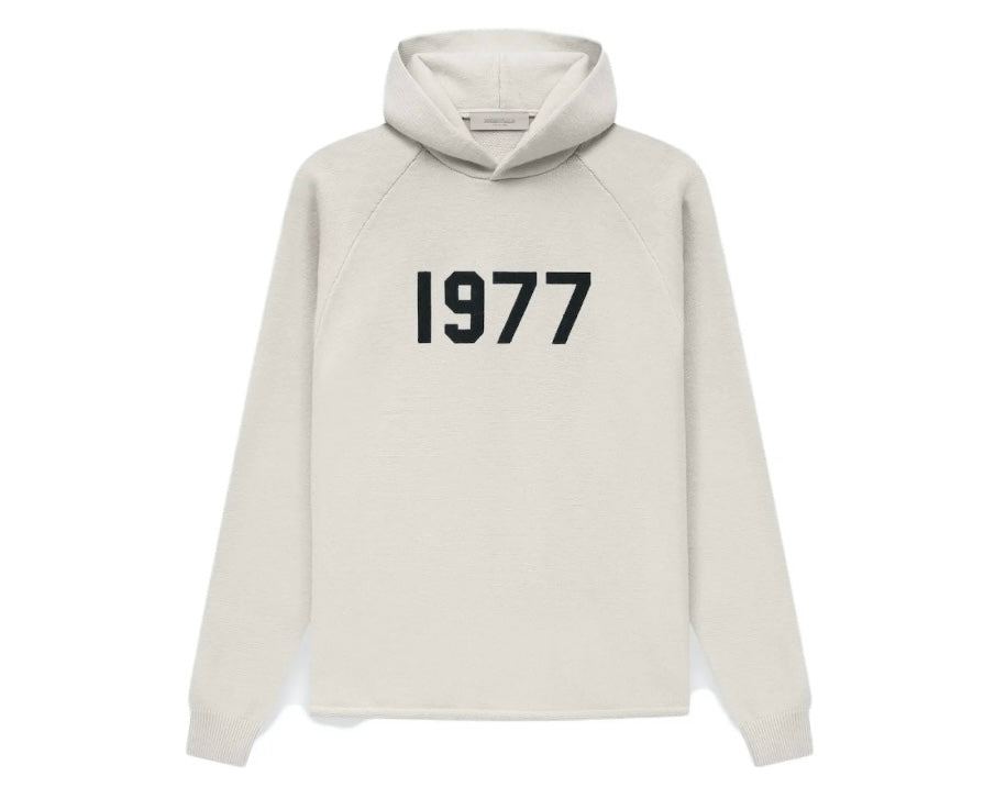 Fear Of God Essentials 1977 Knit Hoodie Wheat