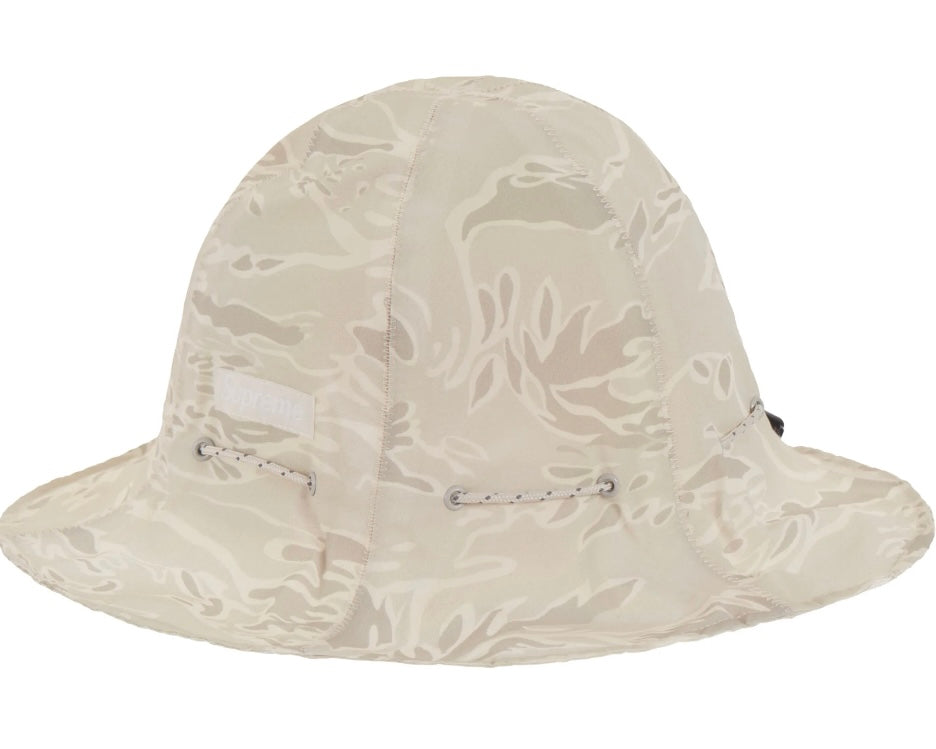 Supreme Tiger Camo Reflective Tulip Hat White