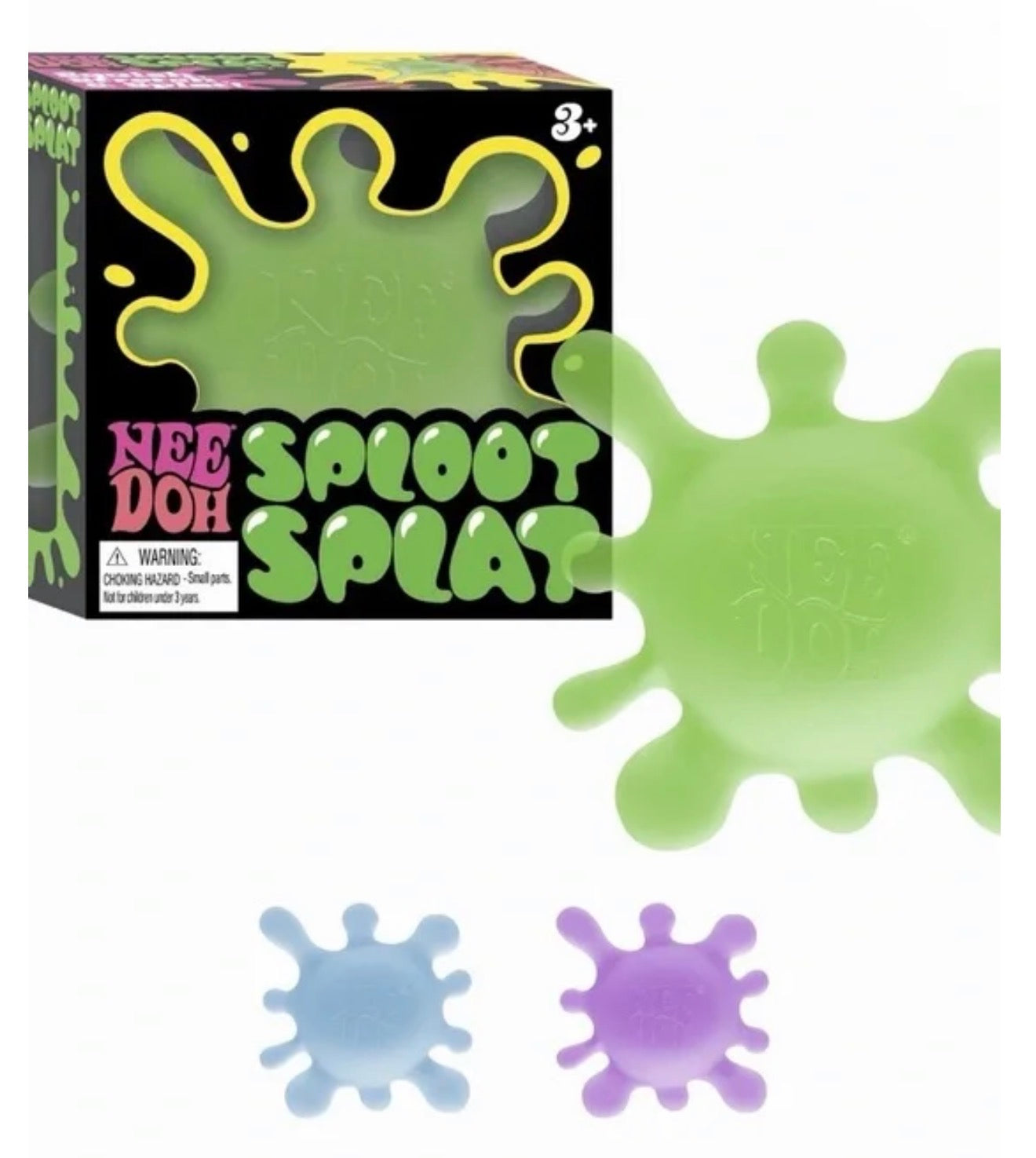 NeeDoh Sploot Splat - Satisfying Sensory Toy Colors May Vary