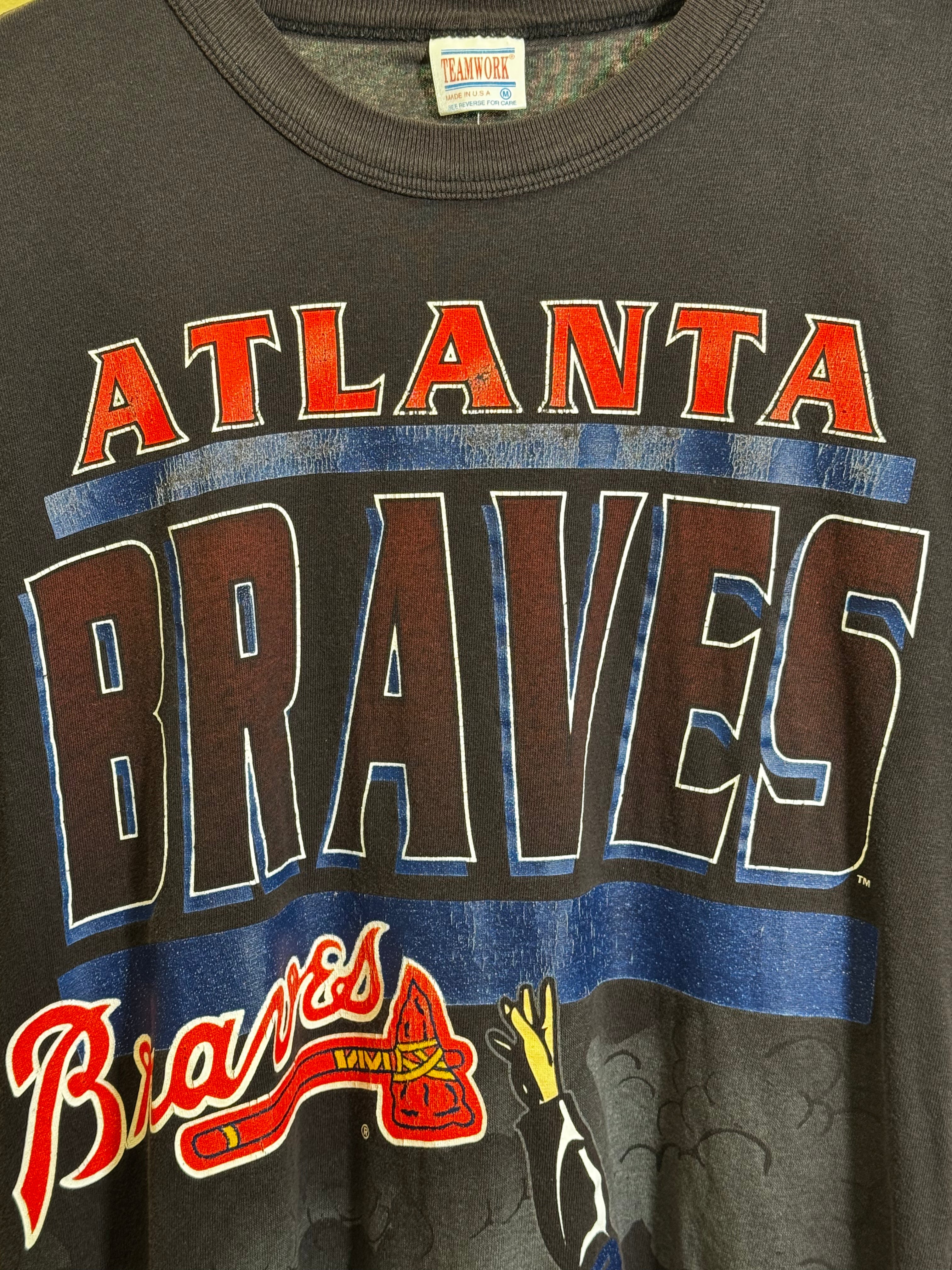 Vintage Atlanta Brave AOP Tee