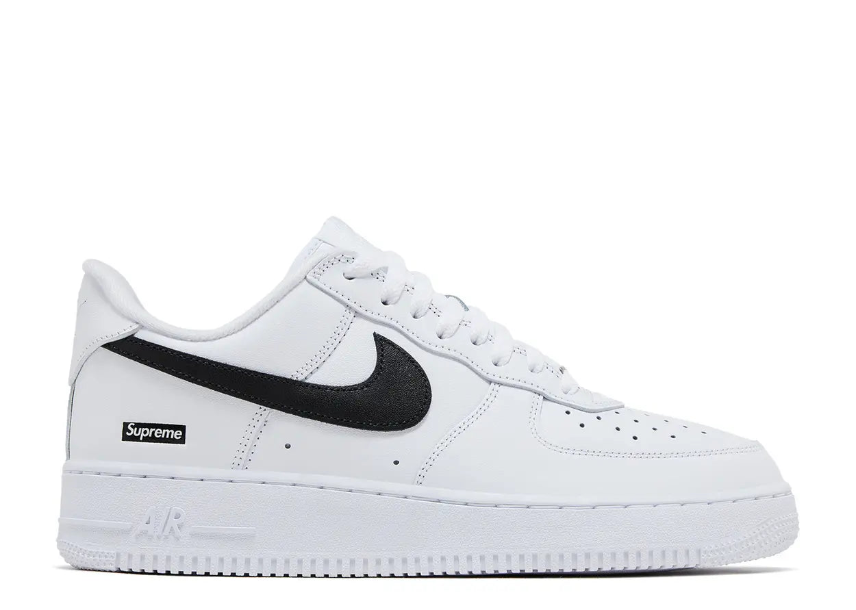 Supreme x Air Force 1 Low Box Logo - White Black