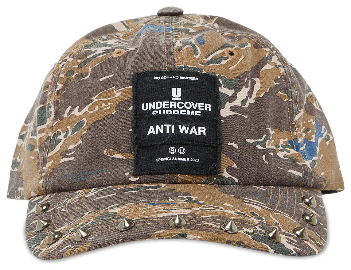 Supreme x UNDERCOVER Studded 6-Panel Brown Camo