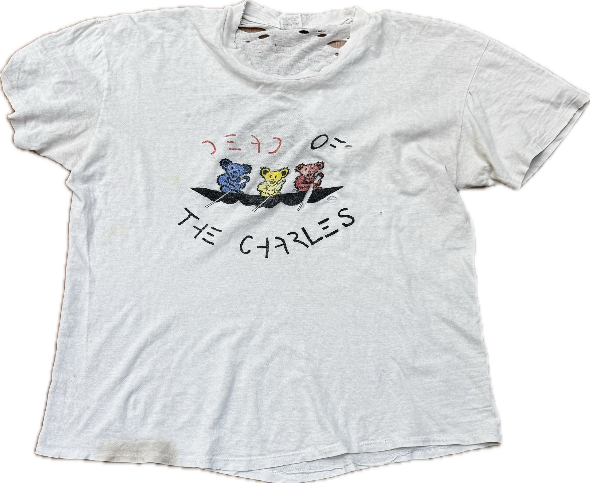 Vintage 80s "Dead of The Charles" Grateful Dead Tee