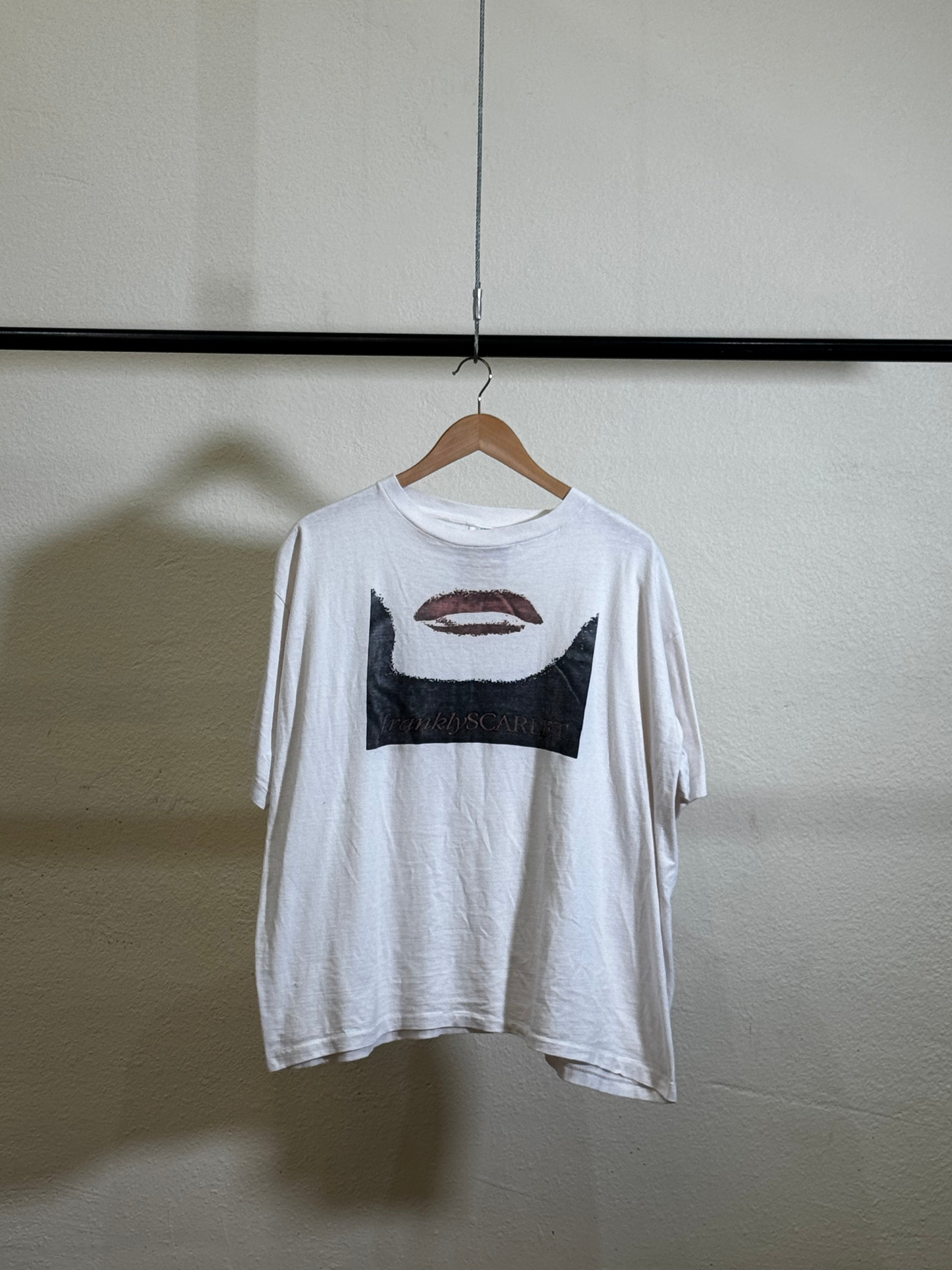 Vintage 90s Frankly Scarlet Strip Club Stripper Promo Tee
