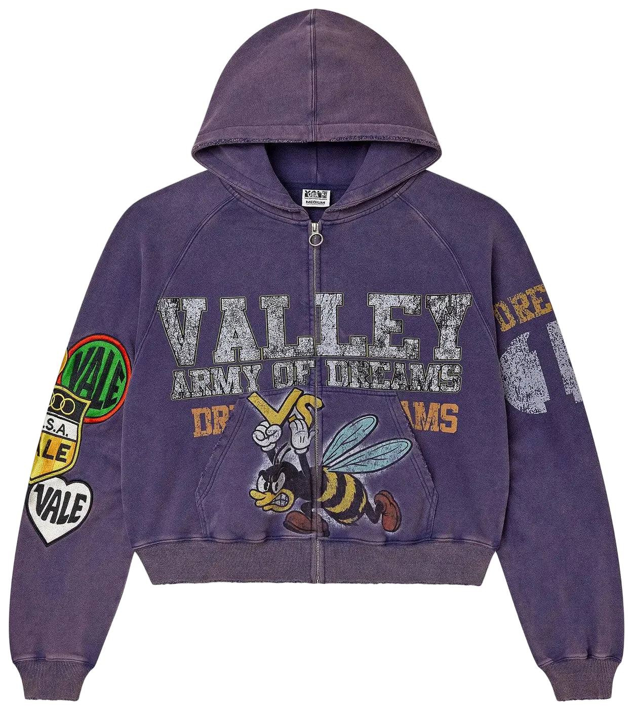 Vale Forever Army Zip Up Purple