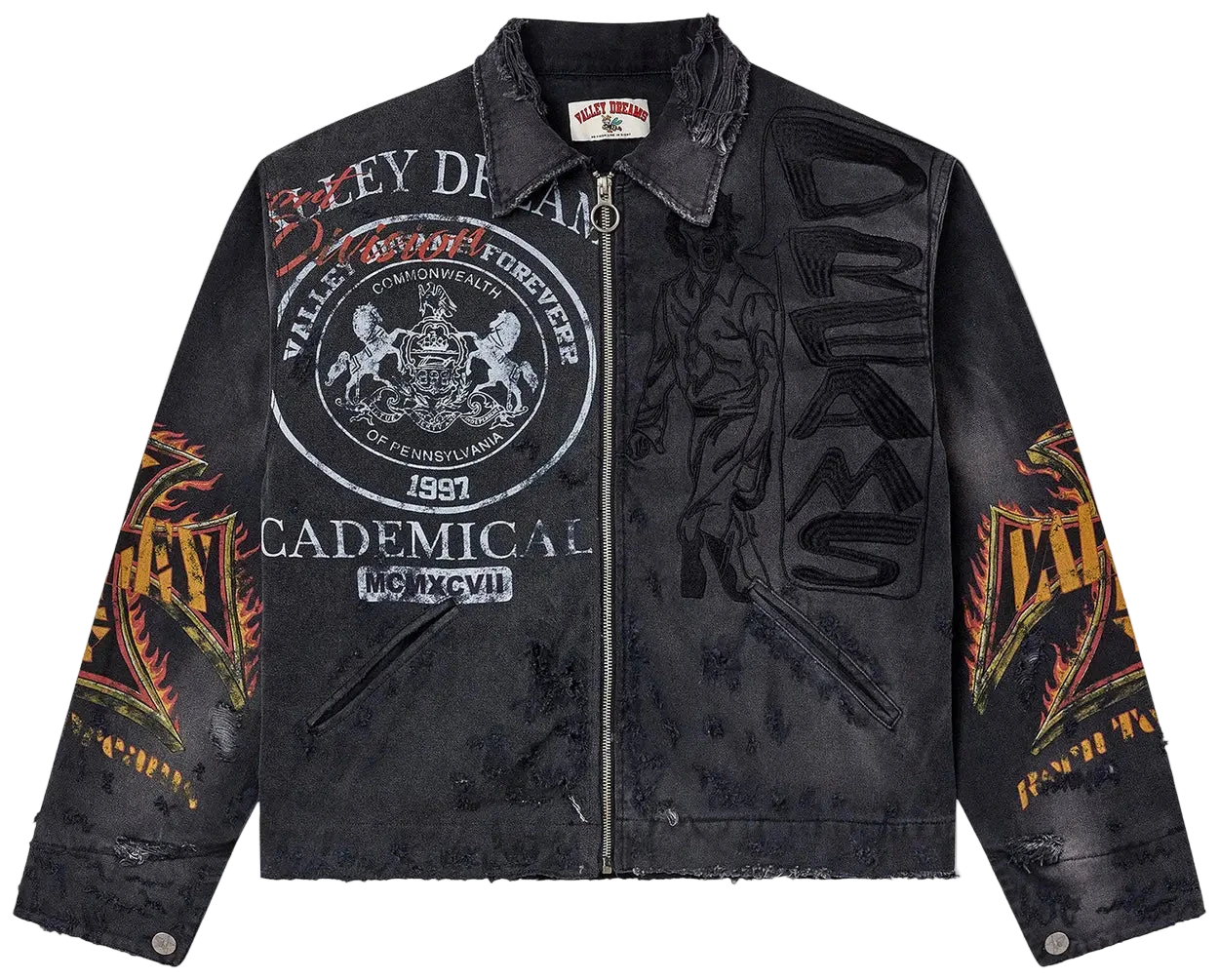 Vale Forever Destruction Work Jacket Black