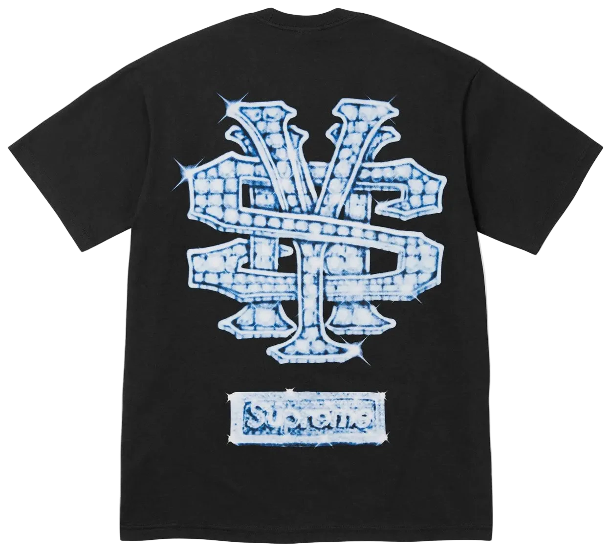 Supreme Snowman Tee Black