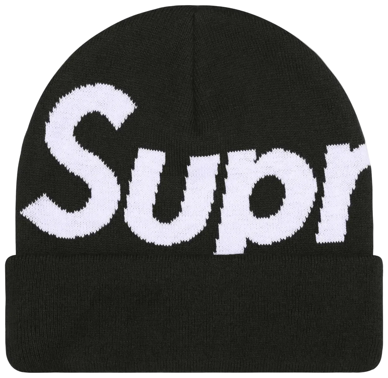 Supreme Big Logo Beanie (FW25) Black