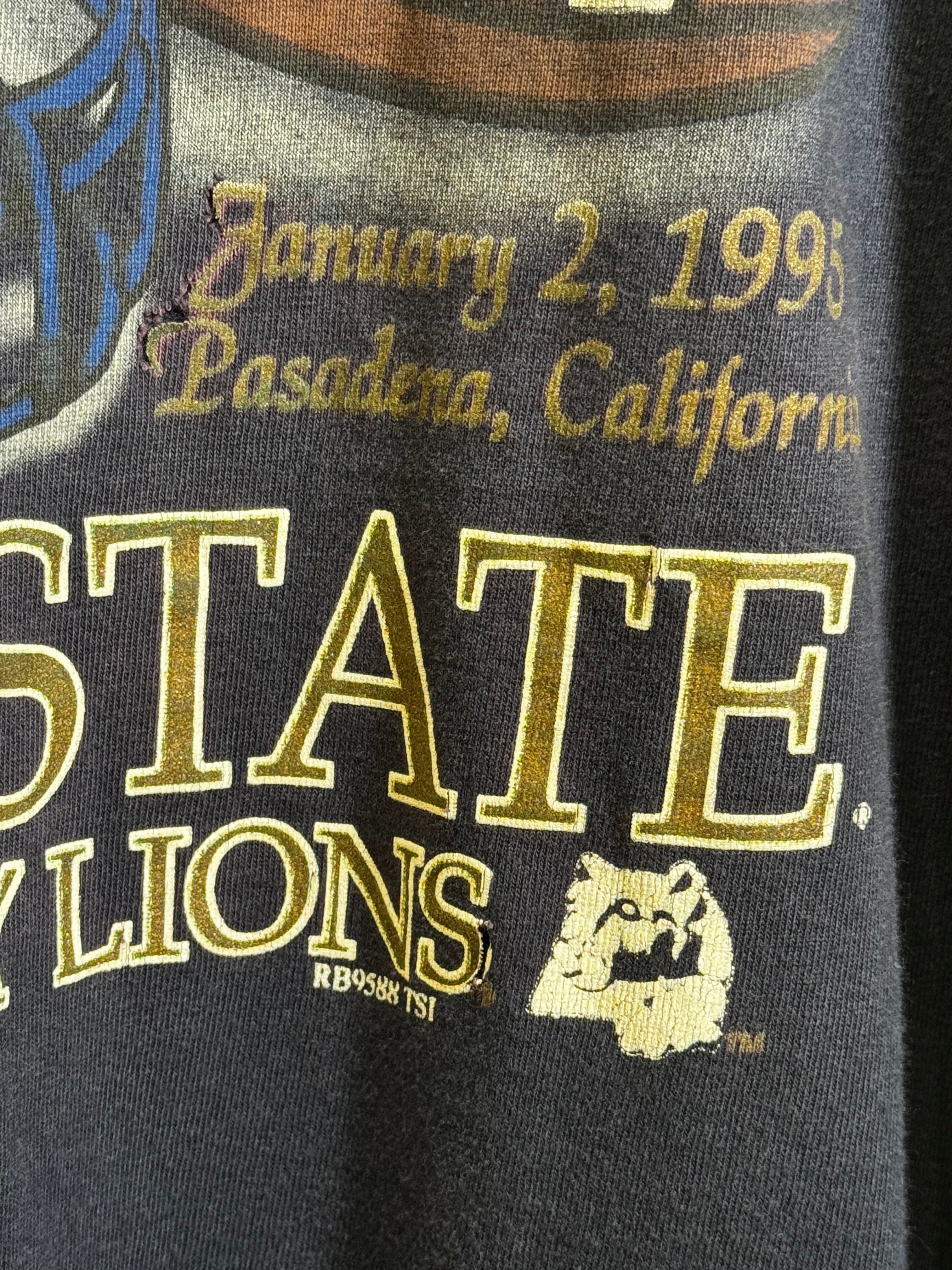 Vintage 1995 Penn State Rose Bowl Tee