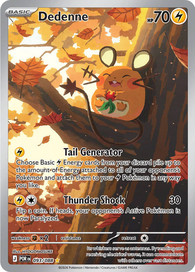 Dedenne - 093/088 - ME03: Perfect Order (POR)