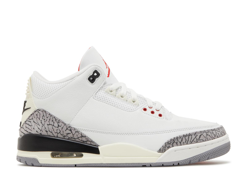 Air Jordan Retro 3 White Cement Reimagined (PREOWNED)