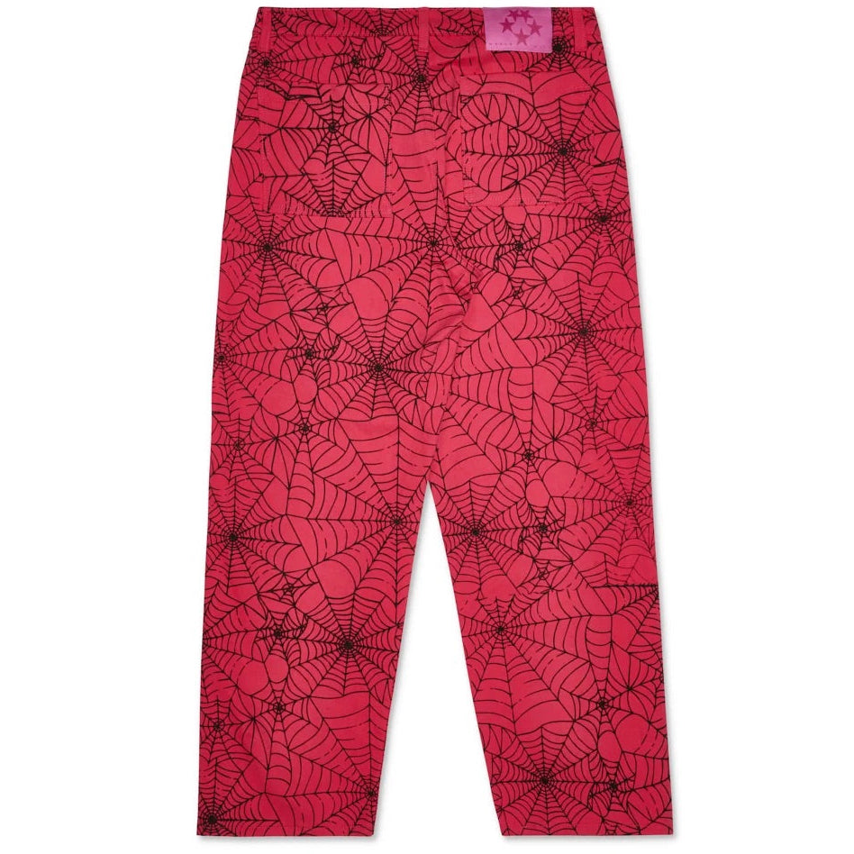 Sp5der AOP Pink AOP Work Pant