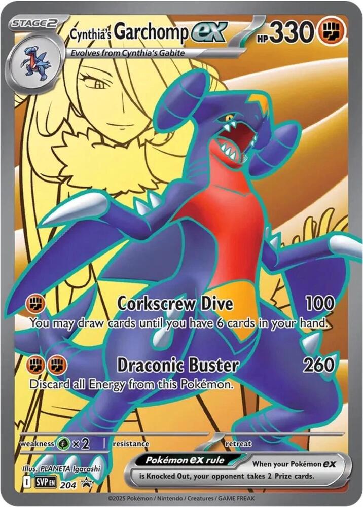 Cynthias Garchomp ex - SV: Scarlet & Violet Promo Cards (SVP)