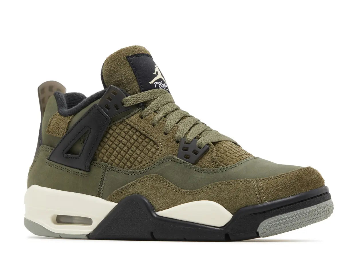 Jordan 4 Retro SE Craft Medium Olive (GS)