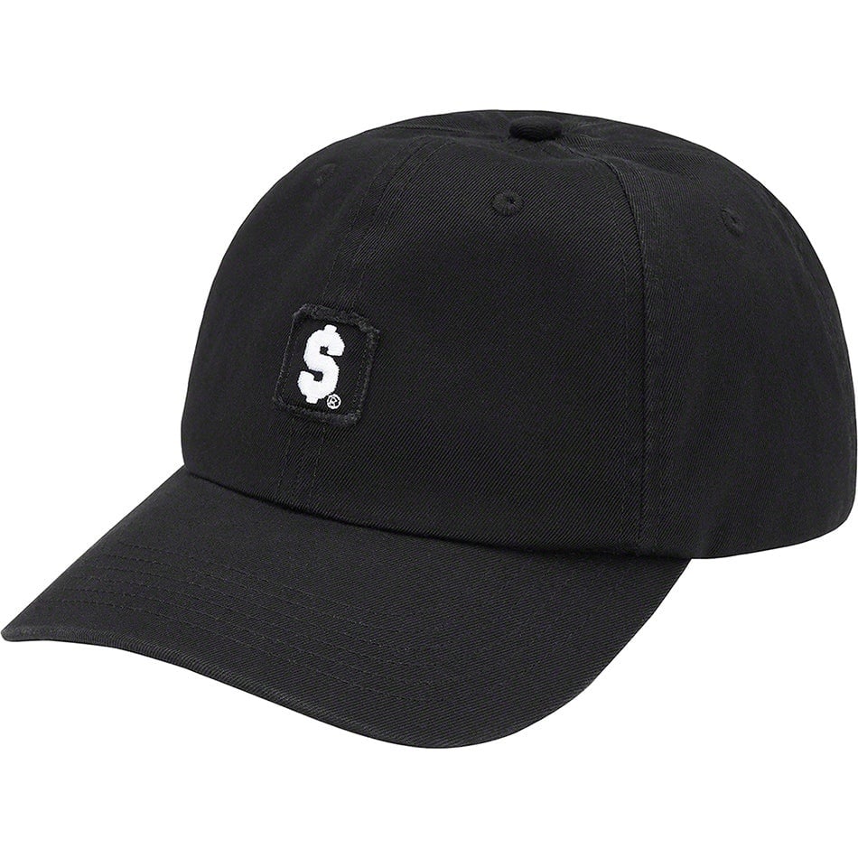 Supreme $ Patch 6-Panel Black
