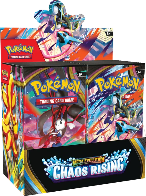 2026 Pokémon Mega Evolution Chaos Rising Booster Box