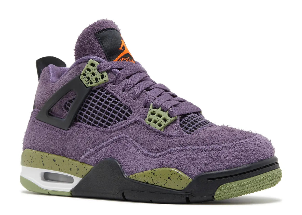 Womens Jordan 4 Retro Canyon Purple