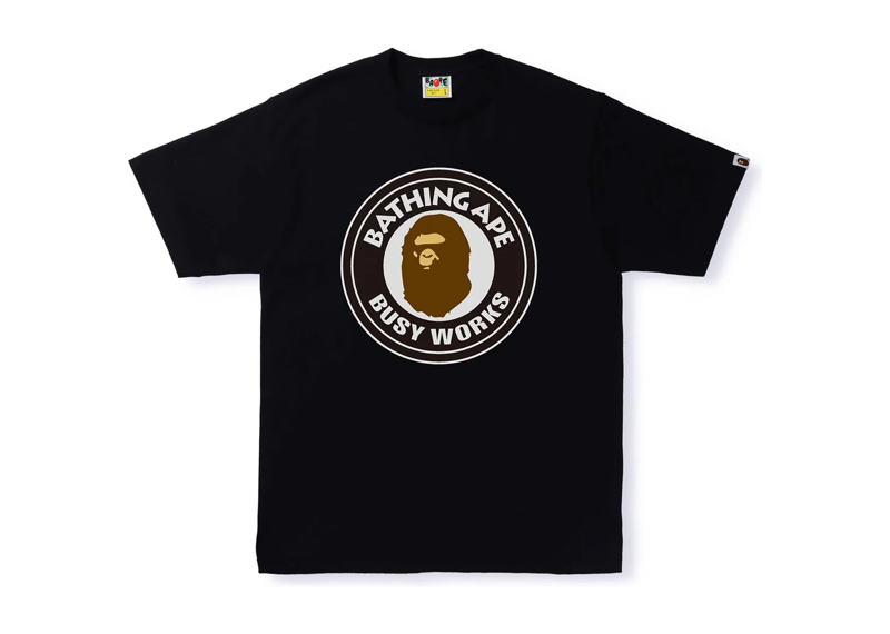 BAPE Busy Works Tee Black