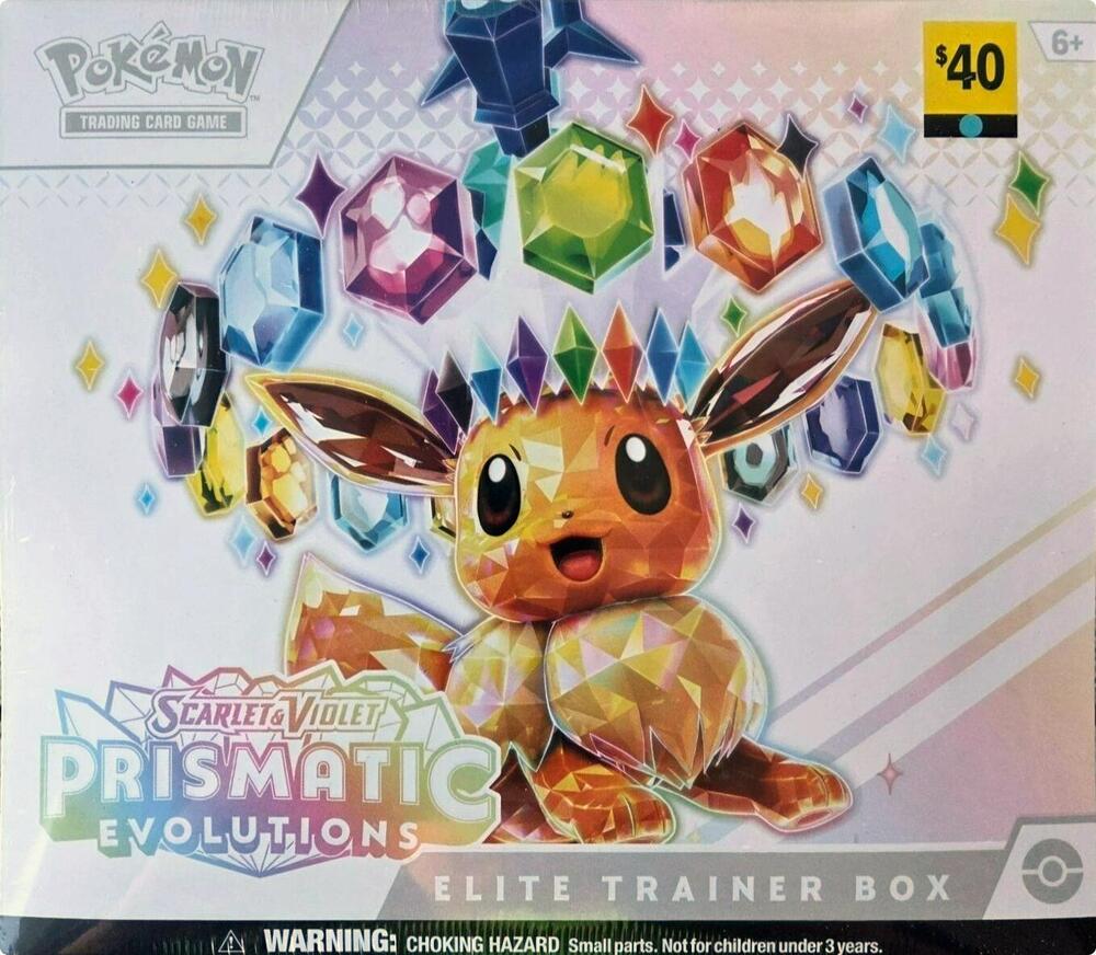 Prismatic Evolutions Elite Trainer Box (Dollar General Exclusive) - SV: Prismatic Evolutions (PRE)