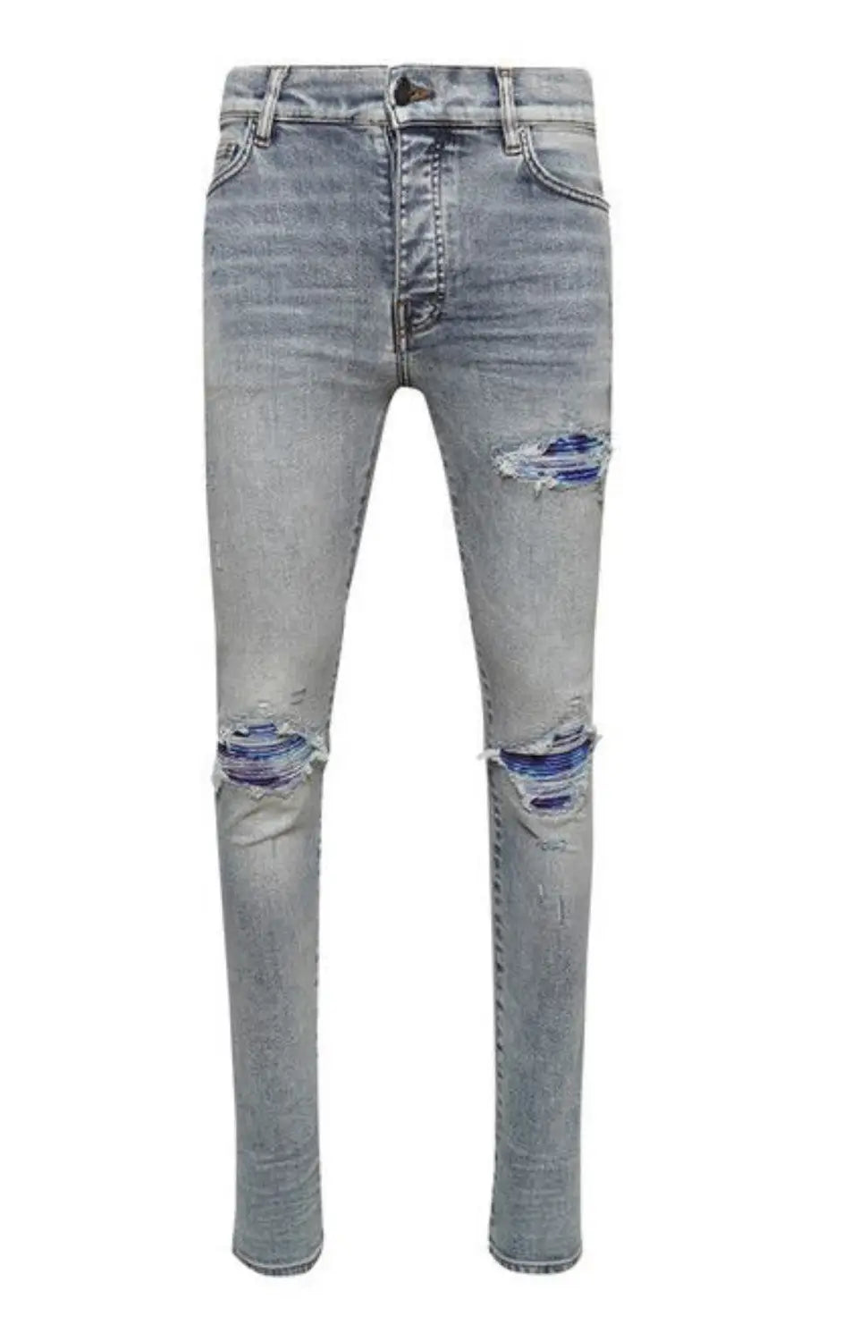 Amiri MX1 Light Wash TyeDye Patch