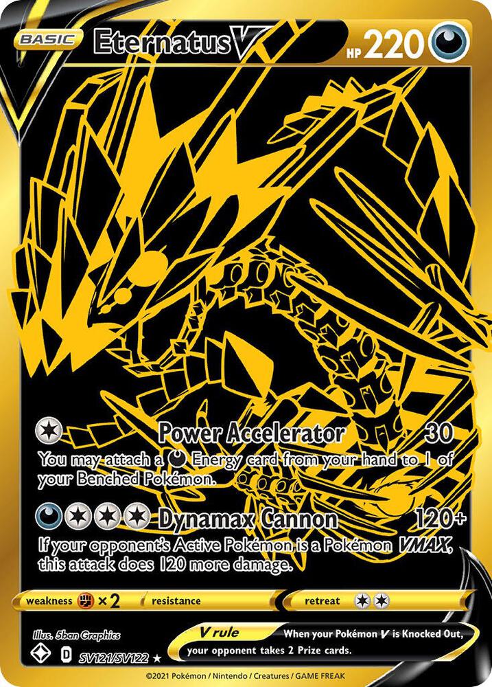 Eternatus V - SV121/SV122 - Shining Fates: Shiny Vault (SHFSV)