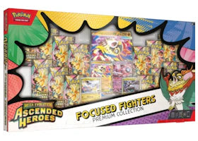2026 Pokémon Mega Evolution Ascended Heroes Focused Fighters Premium Collection (Sam's Club Exclusive)