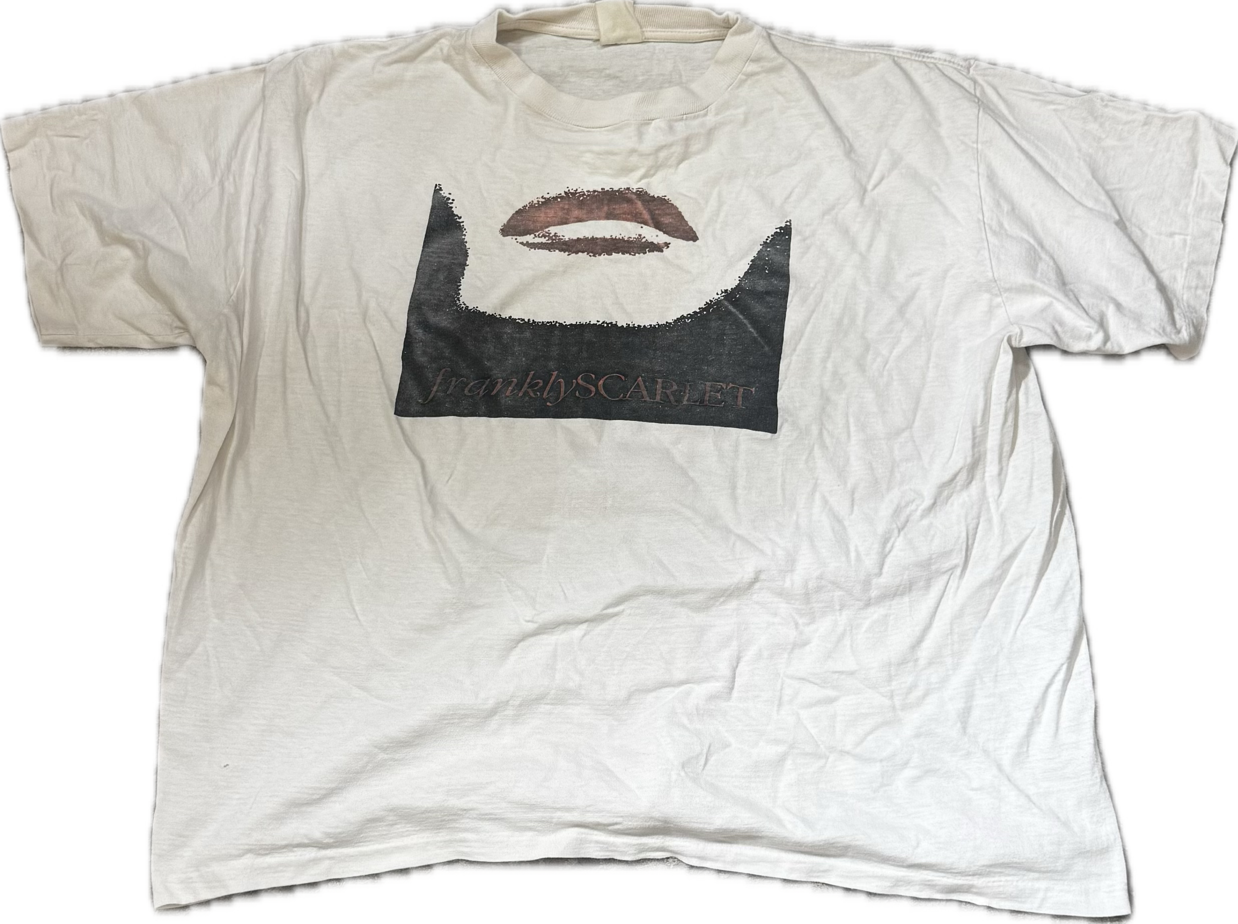 Vintage 90s Frankly Scarlet Strip Club Stripper Promo Tee