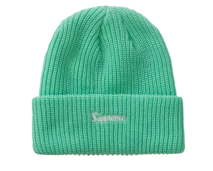 Supreme Loose Gauge Beanie (FW22) Mint Green