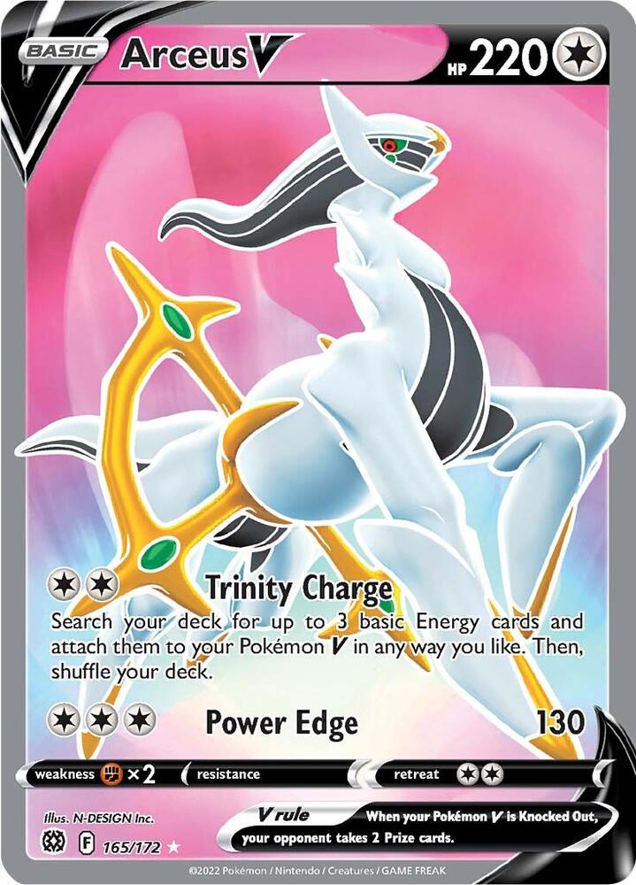 Arceus V (Full Art) - SWSH09: Brilliant Stars (SWSH09)