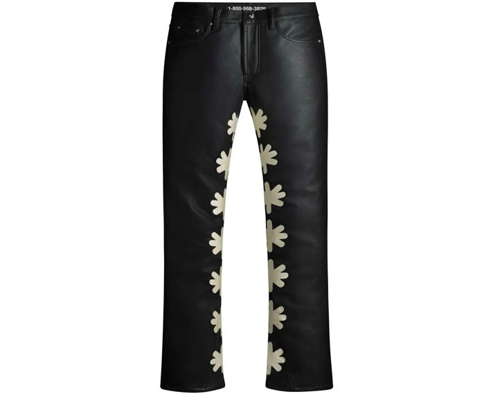LostShdws Leather Pants Black Bone