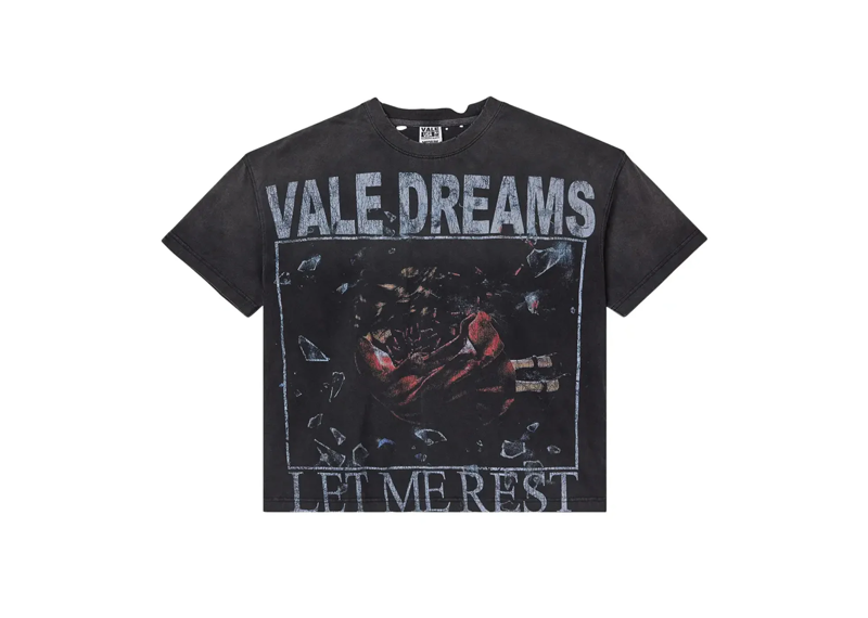 Vale Forever Red Dress Tee Black
