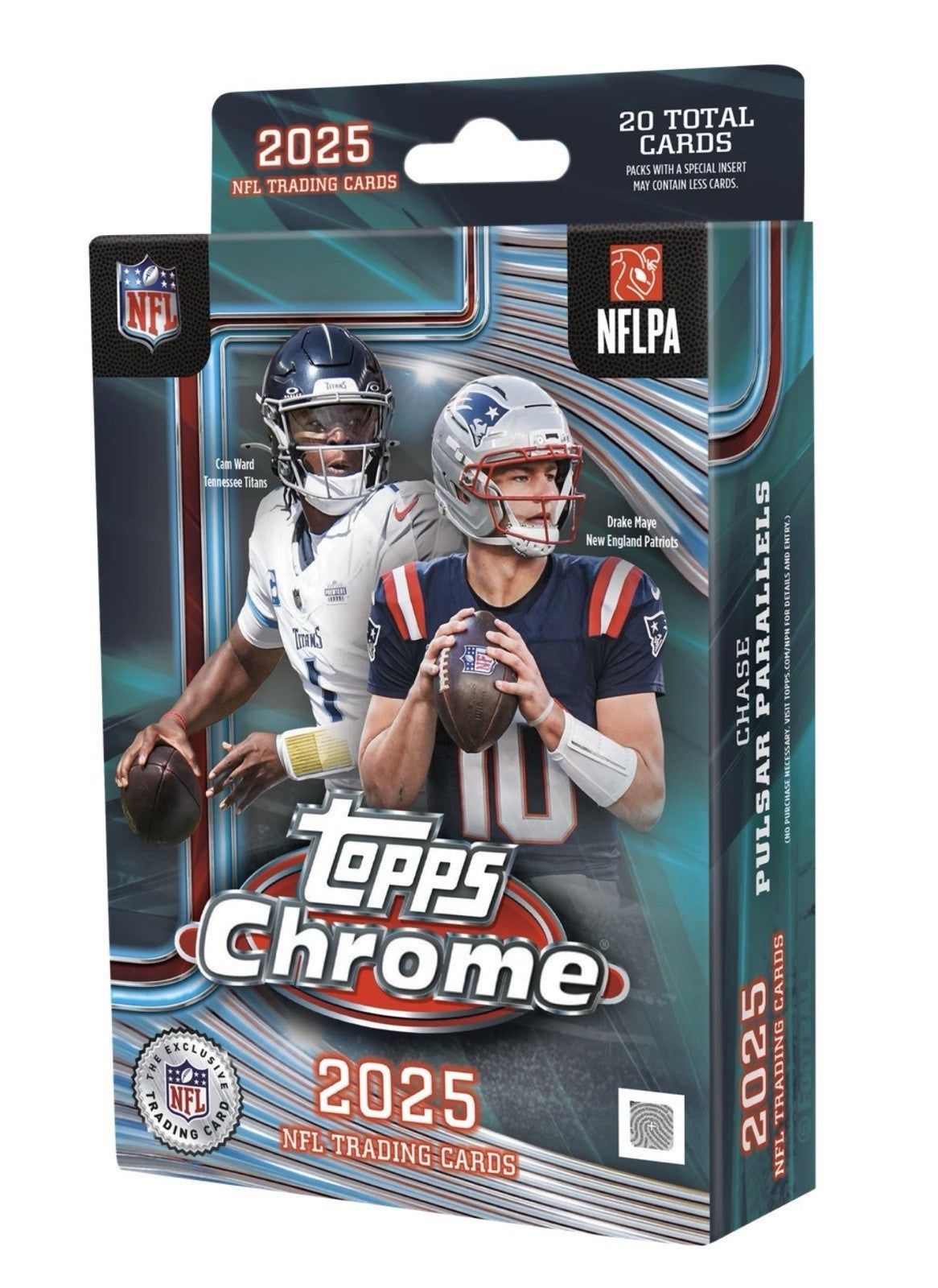 2025 Topps Chrome Football Hanger Box