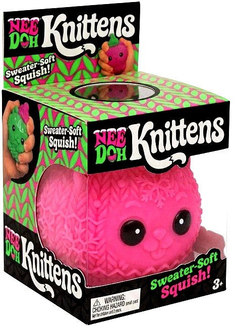 NeeDoh 2026 Squishmas Knittens Stress Ball 1 Random Color