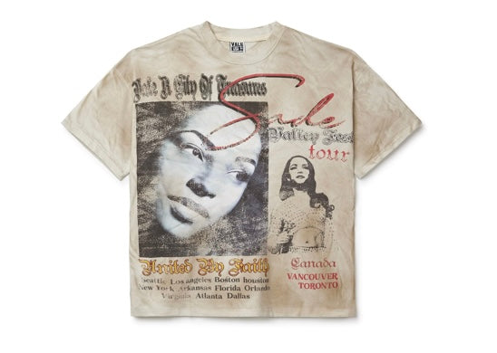 Vale Lives Valley Tour Creme Tee