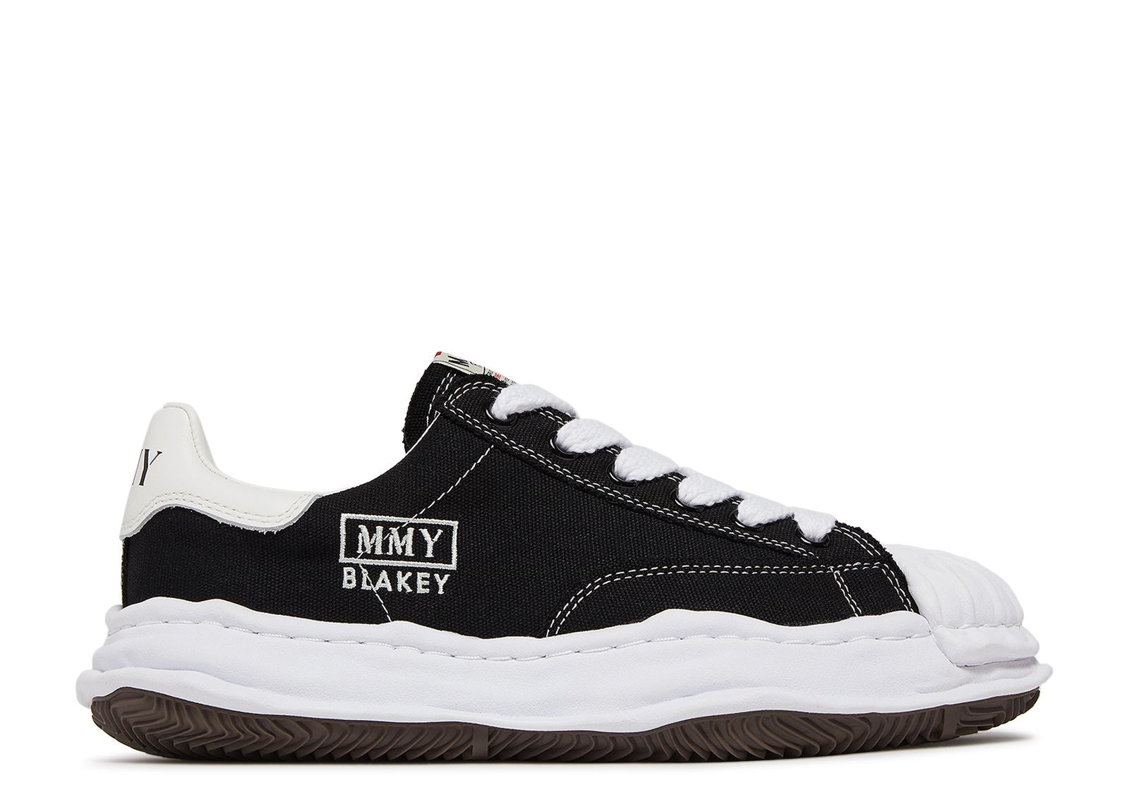 Maison Mihara Yasuhiro Blakey OG Sole Canvas Low Black White