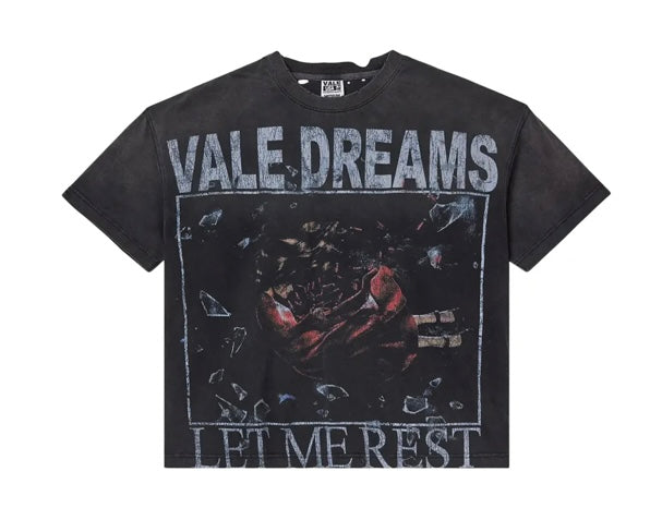 Vale Forever Red Dress Tee Black